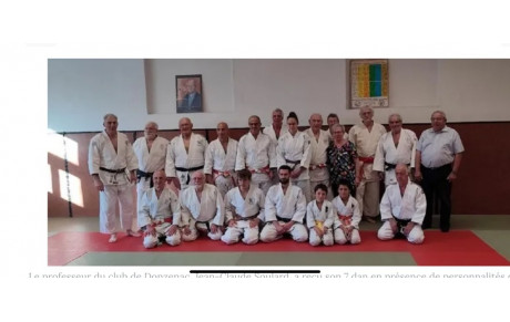 Judo Club Donzenac &amp; 7ème dan Jean Claude août 2021